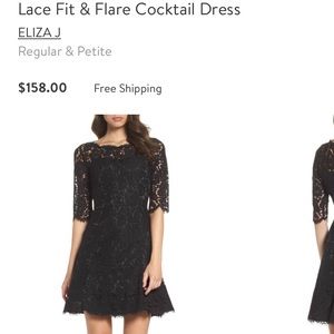 Nordstrom red dress!  Like new, only worn once!